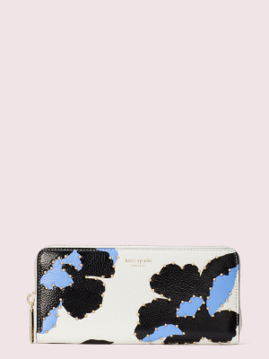 Margaux City Bloom Slim Continental Wallet