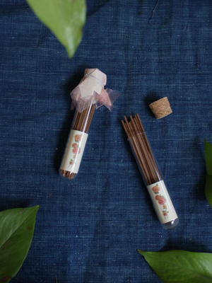 You You Ang, Natural Essential Oil Incense, Wild Rose