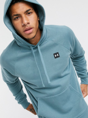 Under Armour Rival Fleece Hoodie In Blue