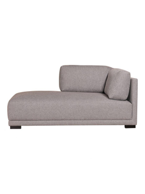 Romeo Chaise Left Grey