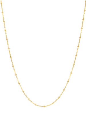 32" Sphere Chain - Gold