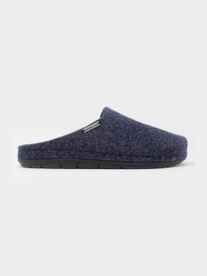 Samuel Wool Clogs | Navy