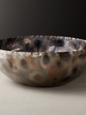 Nero Burnt Silver Bowl