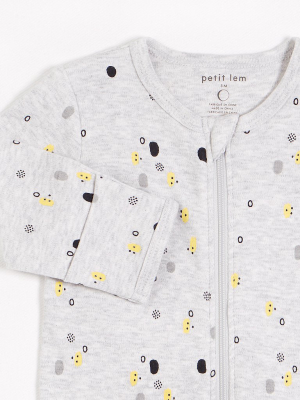 Heather Grey Polka Dot Sleeper