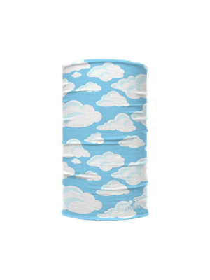 Cartoon Clouds Kids Neck Gaiter