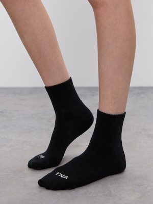 Logo High Ankle Sock 3