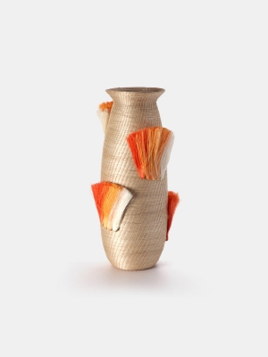 Charlie Sprout Fanned Out Tall Vase