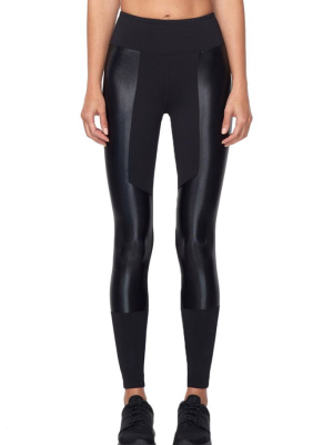 Approximate High Waist Leggings - Black