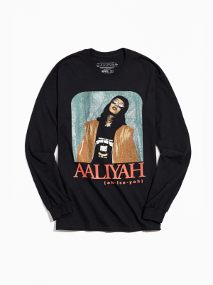 Aaliyah Vintage Long Sleeve Tee