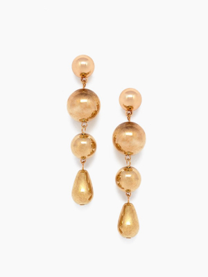 Bronx Drop Earrings - Gold