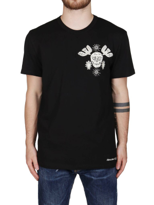 Alexander Mcqueen Skull Printed T-shirt