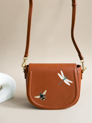 Dragonfly And Bee Brown Bag