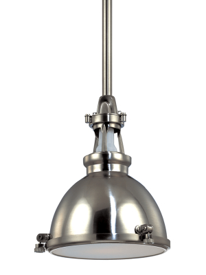 Hudson Valley Lighting Massena Pendant - Polished Nickel