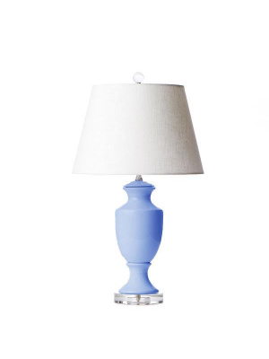 Empire Lamp In French Blue