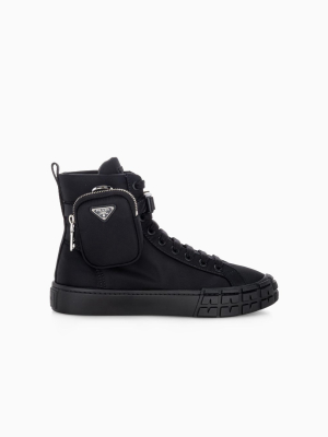 Prada Re-nylon Cassetta Wheel Sneakers