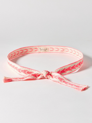 Arrow Woven Belt