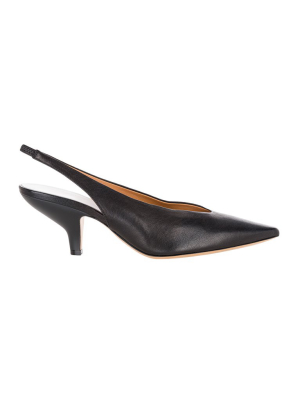 Maison Margiela Slingback Kitten Heel Pumps