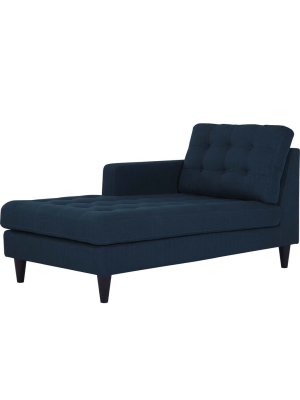 Emmy Left-arm Upholstered Fabric Chaise