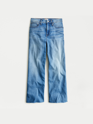 Slim Wide-leg Jean In French Blue Wash
