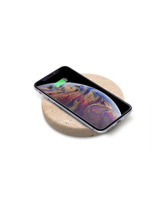 Travertine Charging Pad 10w