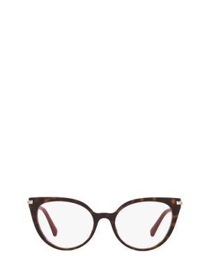 Valentino Eyewear Cat-eye Frame Glasses