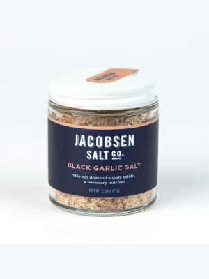 Jacobsen Black Garlic Sea Salt