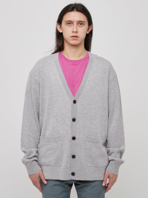 Jam Cardigan In Light Gray