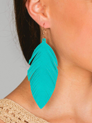 Whitney Leather Earrings