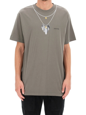 Marcelo Burlon County Of Milan Necklace Print T-shirt