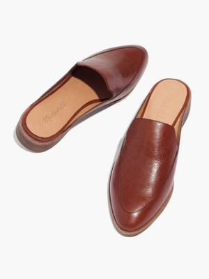 The Frances Loafer Mule In Leather