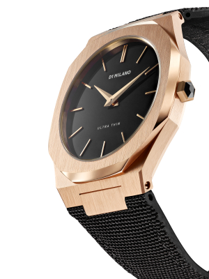 Ultra Thin Nylon 40 Mm - Rose Gold