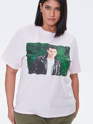 Plus Size Cry-baby Graphic Tee