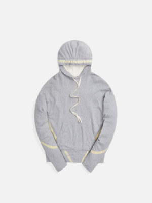 Greg Lauren Basic Hoodie - Heather Grey