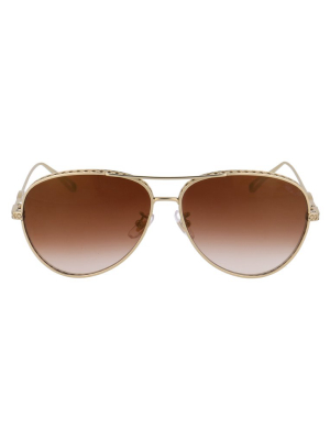 Chopard Eyewear Aviator Frame Sunglasses