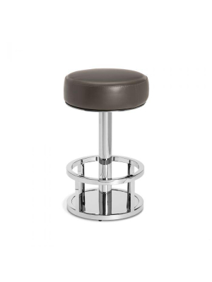 Drake Counter Stool In Grey (swivel)