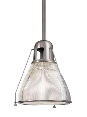 Haverhill 1 Light Pendant Satin Nickel