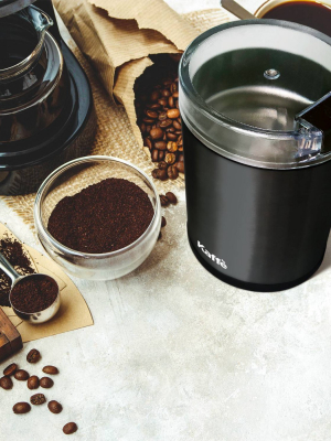 Kaffe Electric Coffee Grinder With Cleaning Brush