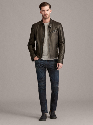 Randall Lambskin Biker Jacket