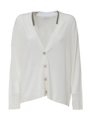 Brunello Cucinelli V-neck Buttoned Cardigan