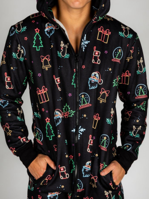 The Naughty Neon Noel | Christmas Onesie