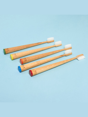 Bamboo Color-coded Toothbrush