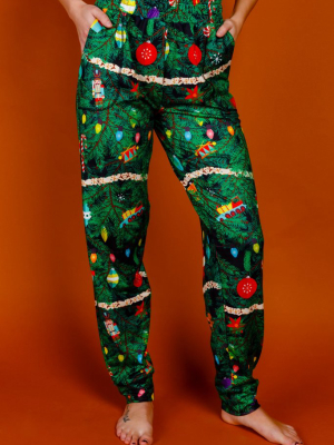 The Christmas Tree Camo | Green Christmas Tree Pajama Bottom