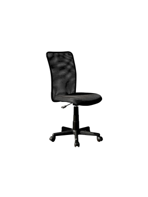 Mesh Task Office Chair Black - Techni Mobili