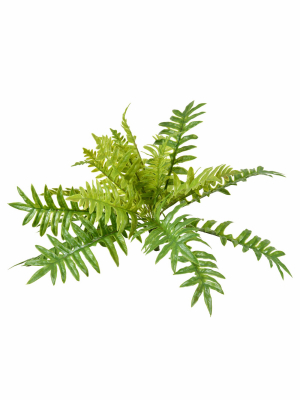 Vickerman 26" Green Fern Bush.