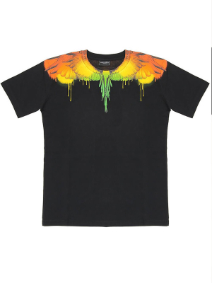 Marcelo Burlon County Of Milan Kids Wings Printed T-shirt