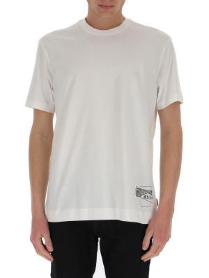 Z Zegna Abstract Print T-shirt