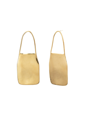 Nosekeni Earrings - Brass