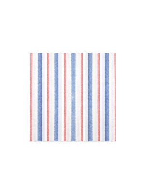 Vietri Papersoft Dinner Napkins - Americana Stripe