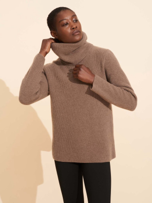 Ombeline Roll Neck - Taupe