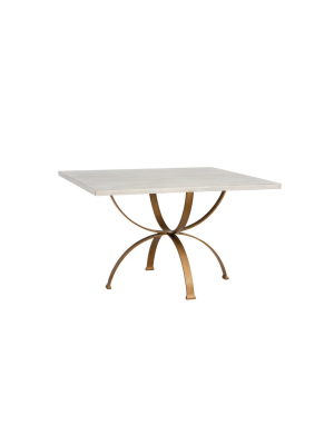 Sophia Square Dining Table In Beachwood Design By Redford House